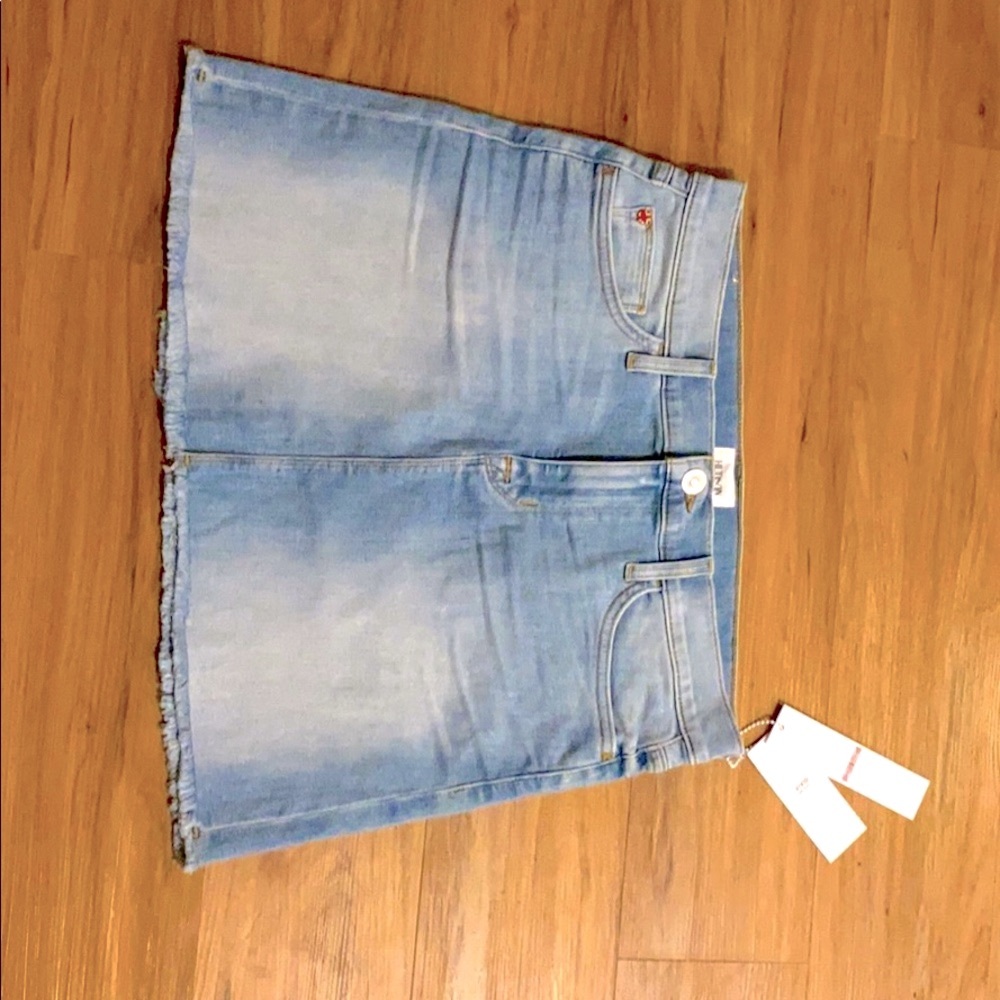 Hudson jean skirt